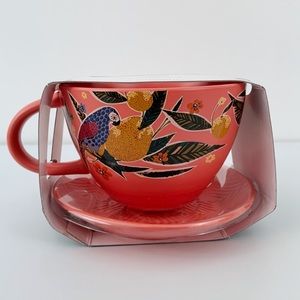 Target Threshold 16oz Stoneware Hello Gorgeous Latte Mug with Saucer